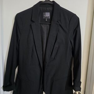 The Limited Exact Stretch Black Blazer